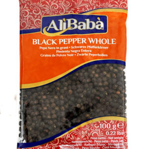 Alibaba Black Pepper Whole 100g