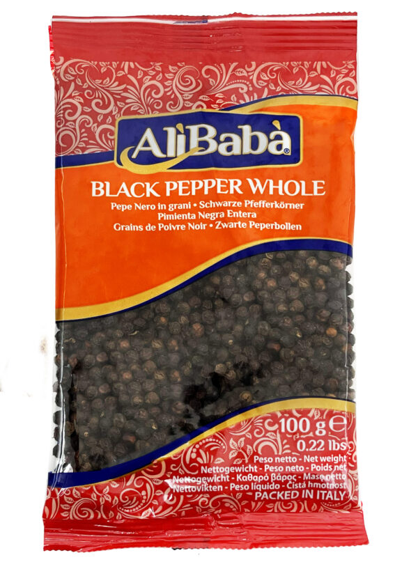 Alibaba Black Pepper Whole 100g