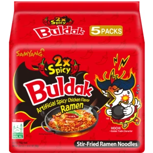 Samyang Buldak Hot Chicken 2x Spicy 5-pack