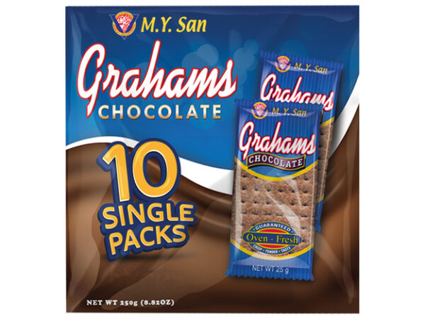 MY San Graham Crackers Choco 250g