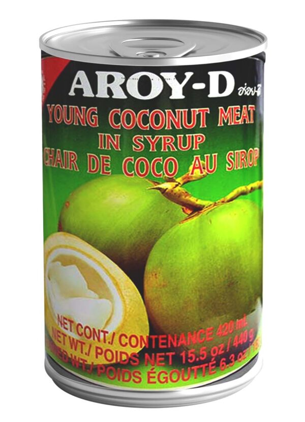 Aroy-D Young Coconut Meat in Syrup 425g