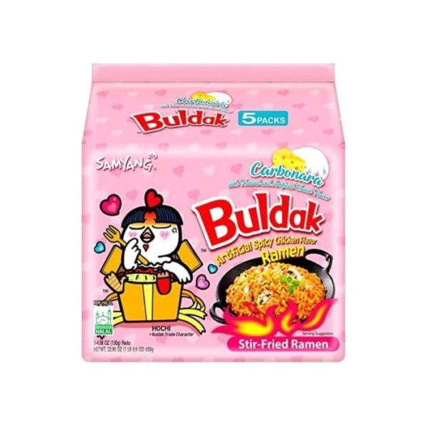 Samyang Buldak Hot Chicken Carbonara 5-pack