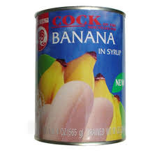 Cock Banana in Syrup 565g