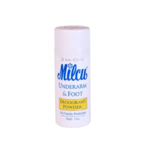 MILCU UNDERARM&FOOT POWDER 80GR