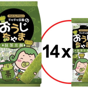 Y&L Rice Cracker with Matcha 140g