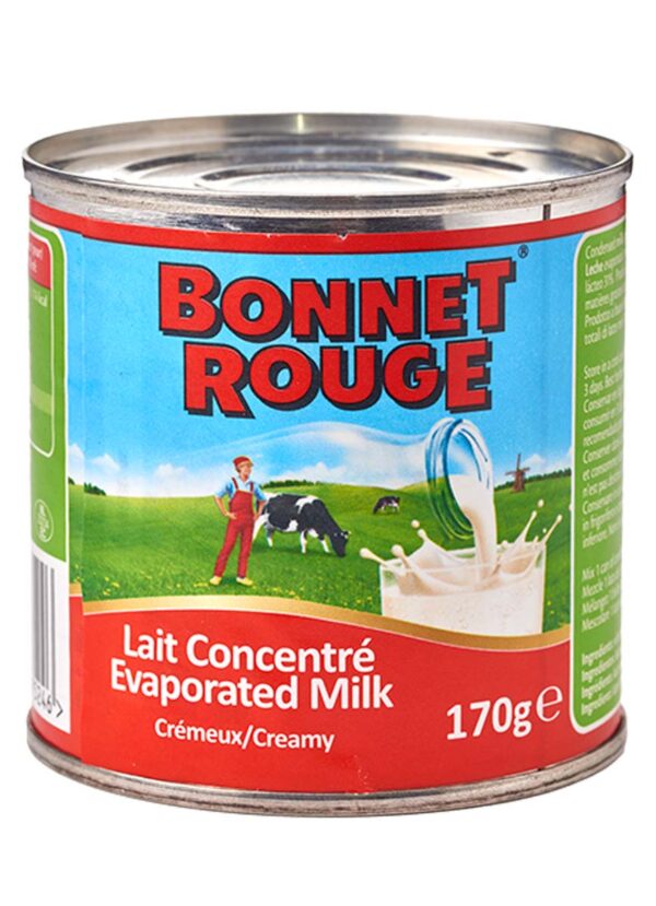 Bonnet Rouge Evaporated Milk 170g