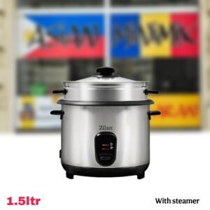 1.5LTR RICE COOKER WITH STEAMER