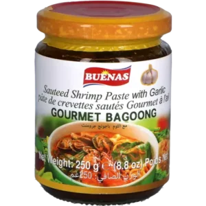 Buenas Gourmet Bagoong with Garlic 250g