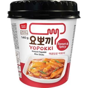 Yopokki Sweet and Spicy Topokki 120g