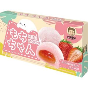 Szu Shen Po Mochi Mini Strawberry Flavour 80gg
