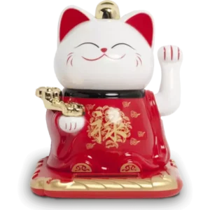 Lucky Cat Lok Solar 10.50cm