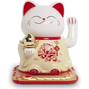 Lucky Cat Shou Solar 10.50cm