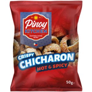 Pinoy Kitchen Chicharon Hot Chilli Flavour 50g