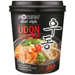 Korean Food Style Udon Noodles Kimchi Cup  173g